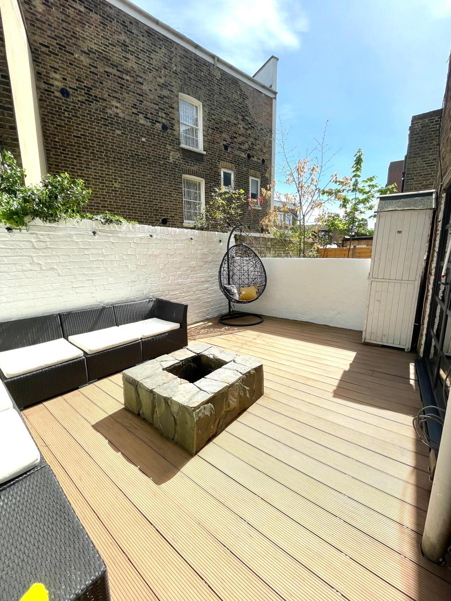 New! Luxury 1 Bed Garden Apartment Camden Town 伦敦 外观 照片